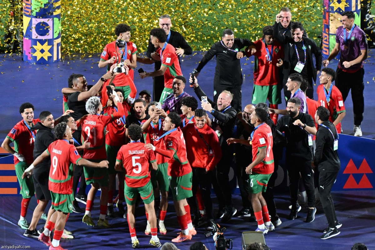 ذهب المونديال.. مغربي