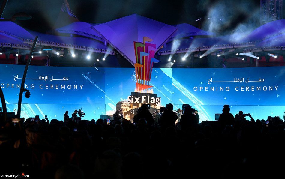 أمير الرياض يفتتح «Six Flags» في القدية