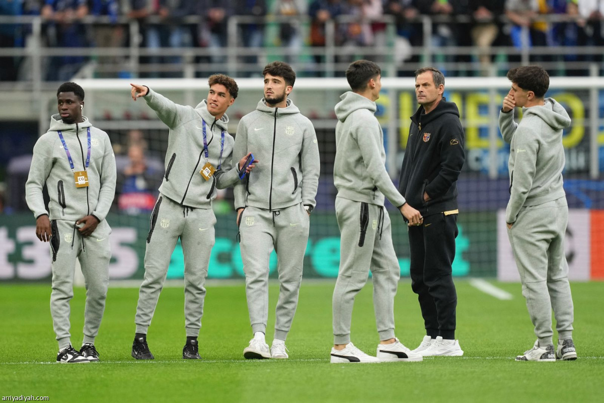 برشلونة بالأخضر