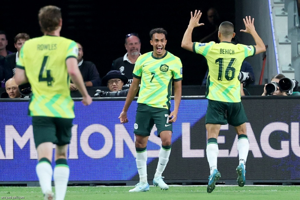 فرحة أستراليا