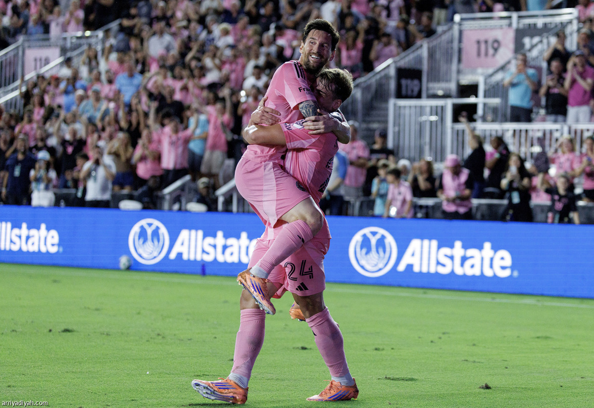 ثنائية ميسي