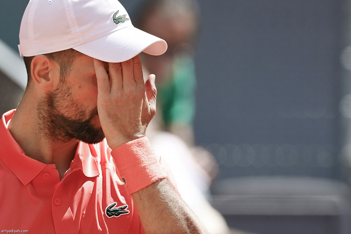 ديوكوفيتش يودع مدريد