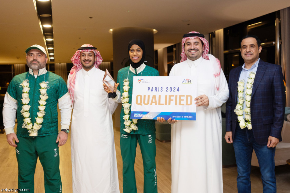 بعد التأهل الأولمبي.. ابن جلوي يستقبل دنيا